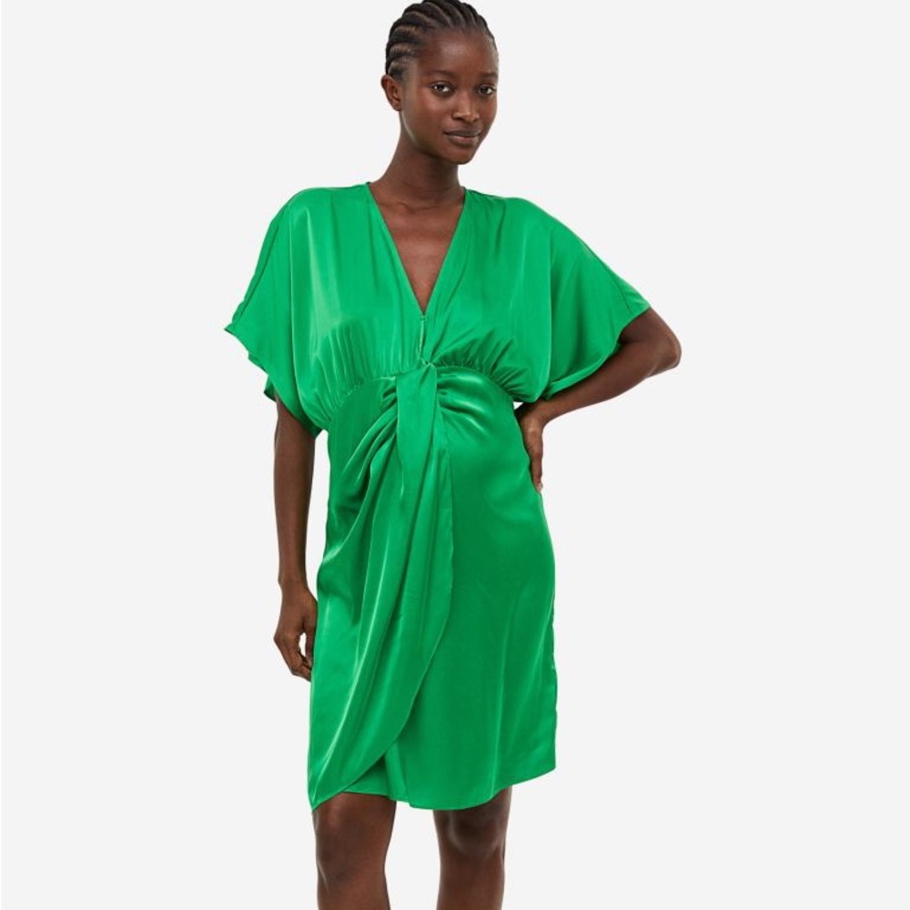 MAMA Draped Dress